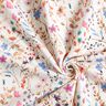 GOTS French Terry Sommarsweat hav av torkade blommor Digitaltryck – elfenbensvit,  thumbnail number 3