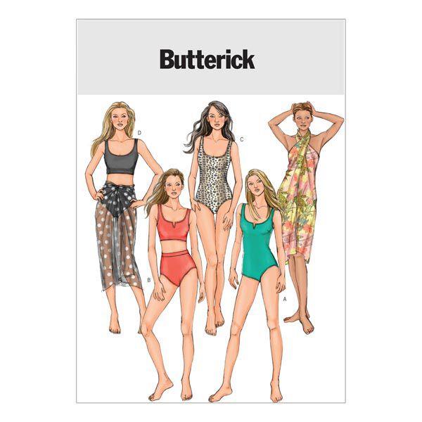 Bikini|Baddräkt, Butterick 4526|40 - 46,  image number 1