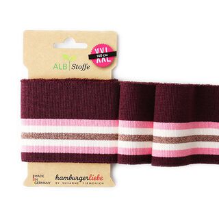 EKOLOGISKA STICKADE MUDDAR CUFF ME GLAM  [140 CM | 8 CM]  | Albstoffe | Hamburger Liebe, 