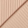 Ribbad jersey enkelt stickmönster – beige,  thumbnail number 4