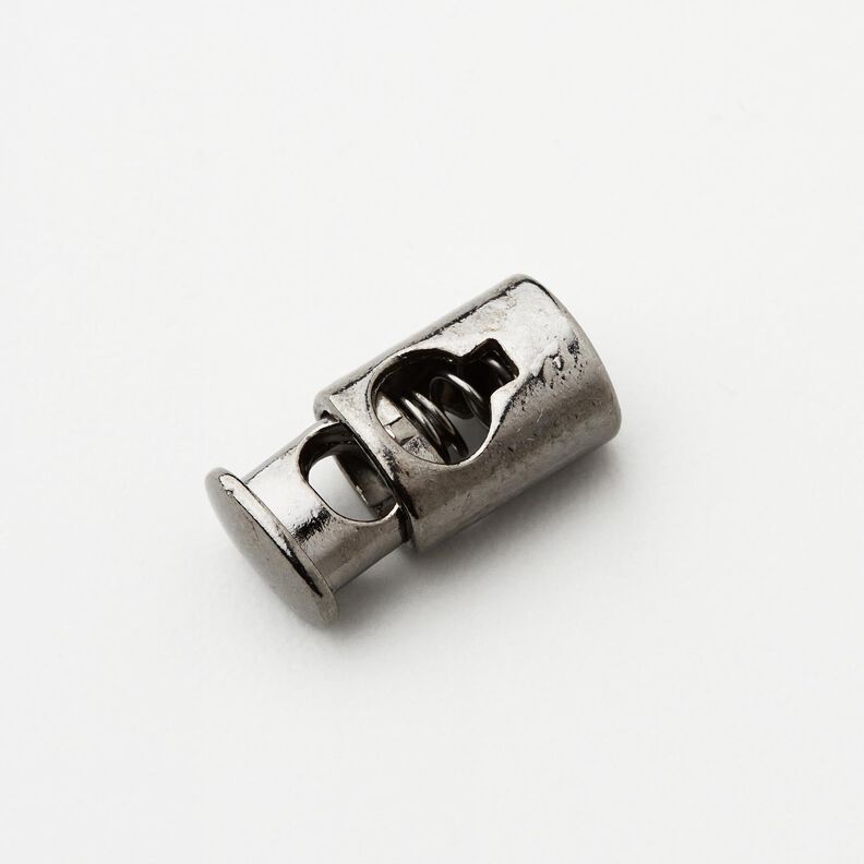 Snörstopp Metall [Öppning: 4 mm] – antracit,  image number 1