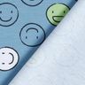 Bomullsjersey självlysande smileys – jeansblå,  thumbnail number 6