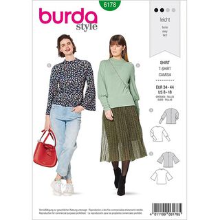 T-shirt, Burda 6178 | 34-44, 