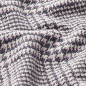 rocktyg glencheck – antracit/rosa, 
