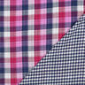Muslin/Dubbel-krinkelväv Rutigt Dubbelsidigt | Poppy Fabrics – lila/marinblått,  thumbnail number 4