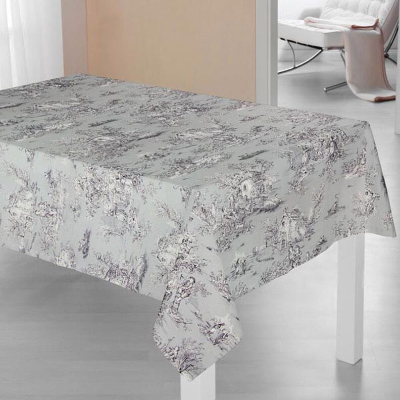 Dekorationstyg Pastorale 280 cm – grått,  image number 6