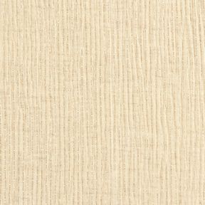 Muslin/Dubbel-krinkelv&auml;v Linne-mix Glitterprickar &ndash; kr&auml;m, 