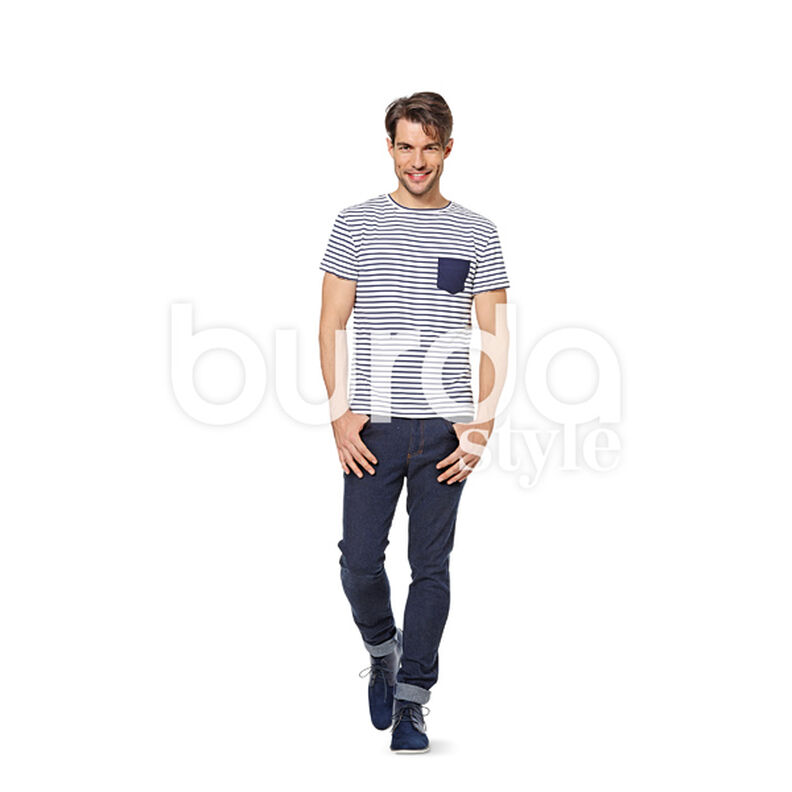 T-shirt, Burda 6602,  image number 3