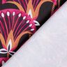 Dekorationstyg Canvas blomsolfjäder – svart/pink,  thumbnail number 4