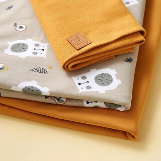 tygpaket jersey Björn – sand, 
