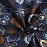 Bomullspoplin Djuransikten | Poppy Fabrics – blågrått,  thumbnail number 3