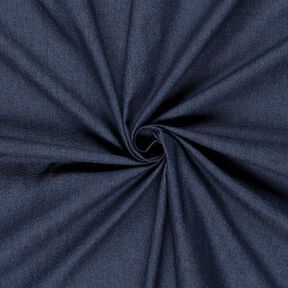 Denim/bomullsmix seersucker – marinblått, 
