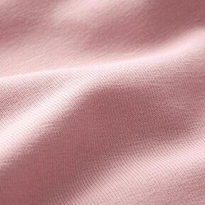 Bomullsjersey medium enfärgad – ljus gammelrosa, 