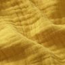 Bomullsmuslin i tre lager Enfärgat – senap,  thumbnail number 2