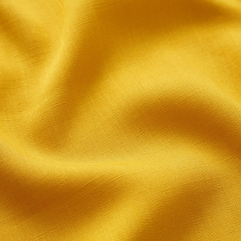 viskostyg linneoptik – currygul, image number 2