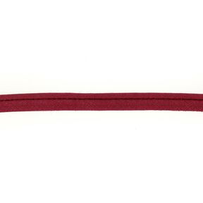 passpoalband Polycotton [10 mm] – bordeauxröd, 