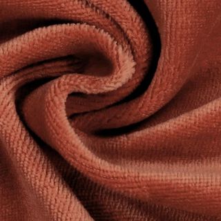 Plyschtyg uni – terracotta, 