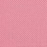 Bomullspoplin Små prickar – rosa/vit,  thumbnail number 1