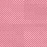 Bomullspoplin Små prickar – rosa/vit,  thumbnail number 1
