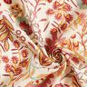 Viskosmix Retroblommor – elfenbensvit/ljus bärfärg,  thumbnail number 3