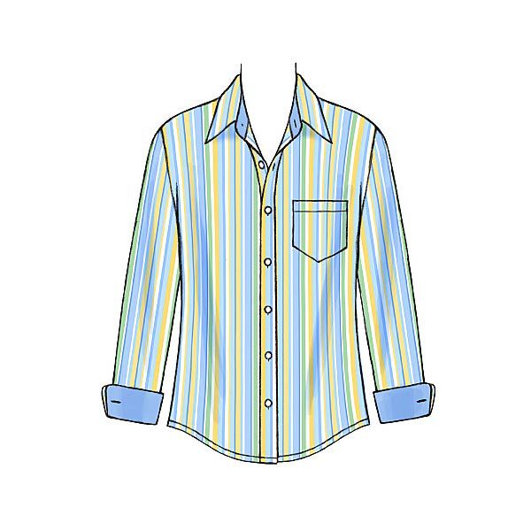 Herrskjorta, McCalls 6044 | 34 - 44 | 46 - 56, image number 5