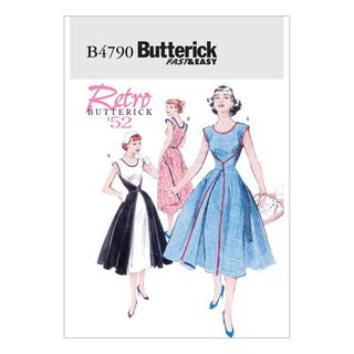 Vintage - Klänning, Butterick 4790|34 - 40|42 - 46, 