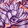 Lenzing Ecovero Inked Bouquet | Nerida Hansen – persikofärgad/lavender,  thumbnail number 2