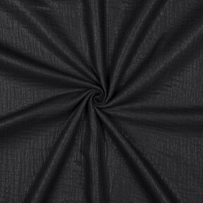 Muslin/Dubbel-krinkelväv Fina glitterprickar | Poppy Fabrics – svart, 