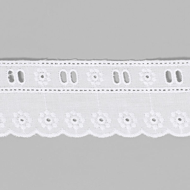 Engelskt broderi – vit,  image number 1