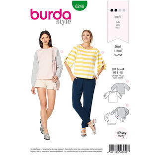 T-shirt/Sweatshirt, Burda 6246 | 34 - 44, 