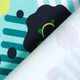 Sweatshirt Ruggad Smileymonster | PETIT CITRON – ljus turkos,  thumbnail number 4