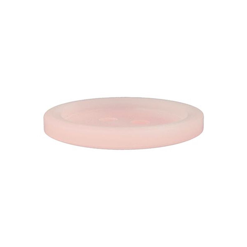 Plastknapp 2-håls Basic - rosé,  image number 2