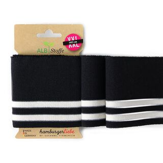 EKOLOGISKA STICKADE MUDDAR CUFF ME Reflektor  [140 CM | 8 CM]  | Albstoffe | Hamburger Liebe, 