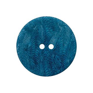 Corozoknapp 2-håls [ 15 mm ] – turkosblått, 