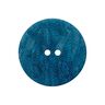 Corozoknapp 2-håls [ 15 mm ] – turkosblått,  thumbnail number 1