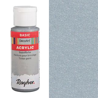 Akryl-pysselfärg [ 59 ml ] – silver, 