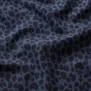 stretchjeans leopardmönster – marinblått, 