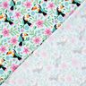 Bomullsjersey Tukaner i blomsterdjungeln – babyblått/brandgul,  thumbnail number 4