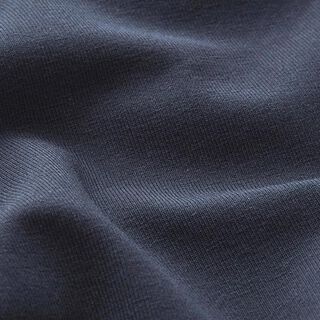 Bomullsjersey medium enfärgad – nattblå, 