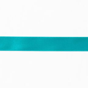 Satinband [15 mm] – aquablått, 