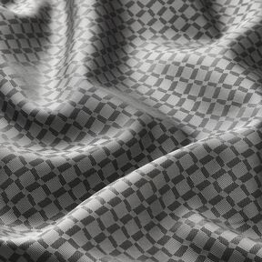 Fodertyg Jacquard romber – grått, 