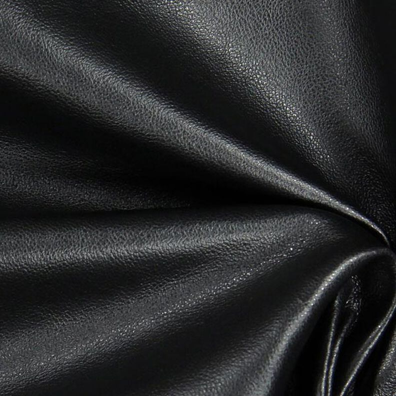 Nappaläderimitation – svart,  image number 2