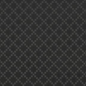 Fodertyg Jacquard romber – svart, 