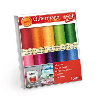 Trådset Alla Tygers Tråd - starka färger - | BONUS PACK! | Gütermann creativ, 