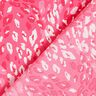 crêpetyg abstrakt leopardmönster – intensiv rosa,  thumbnail number 4