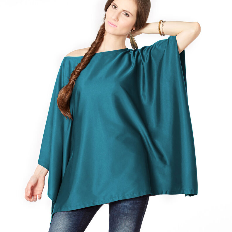 Mikrofiber Satin – havsblå,  image number 7