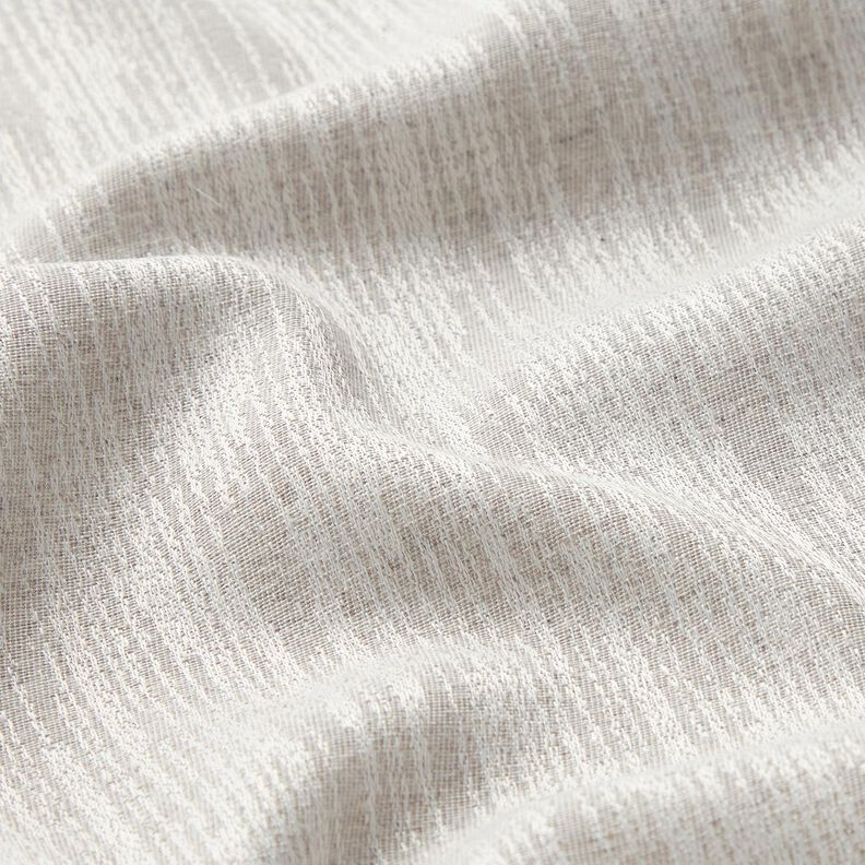 Dekorationstyg Jacquard abstrakt väv återvunnen – dimgrå,  image number 2
