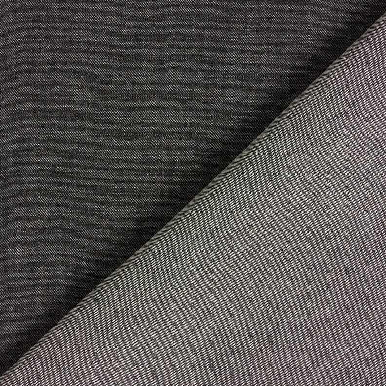 bomullsdenim tunn – svart,  image number 3