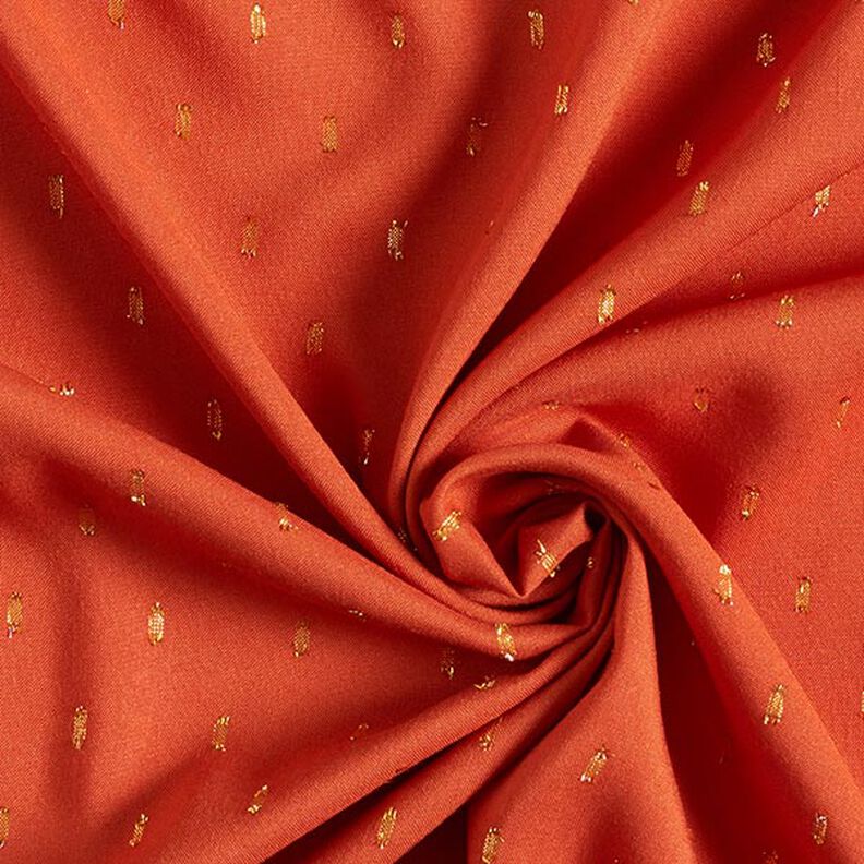 Viskostyg glitterdroppar – terracotta, image number 4