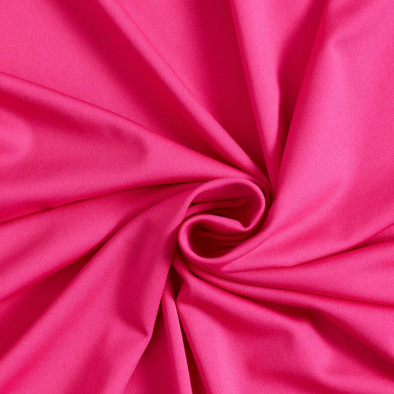 Sport- och funktionell jersey enfärgad – intensiv rosa,  image number 1